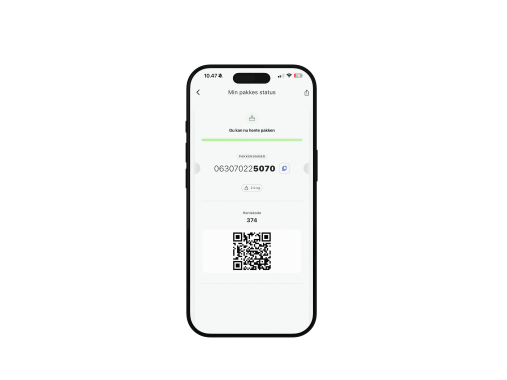 GLS hentekode i app